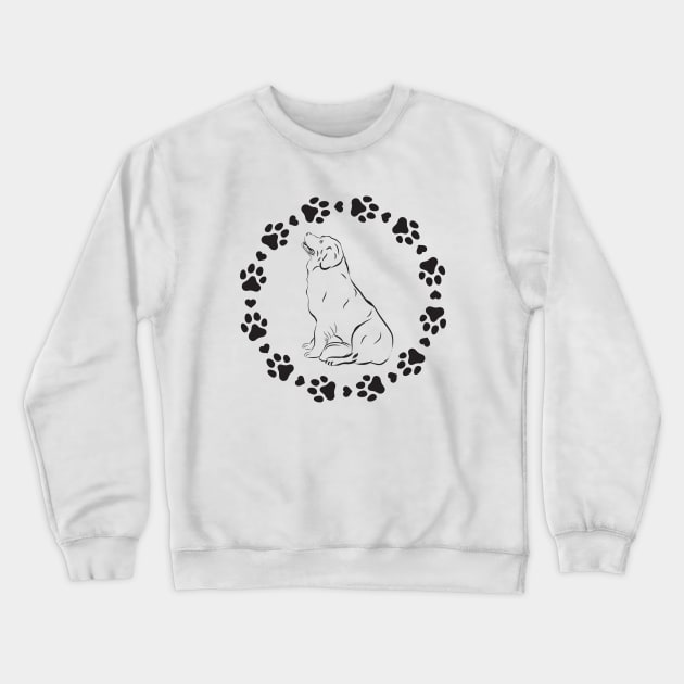 Lovely dog Crewneck Sweatshirt by Meoipp